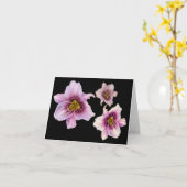 アドバイスからスリータイガーユリ カード (黄色い花)