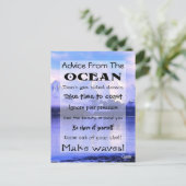 アドバイスから海 – はがき (スタンド正面)