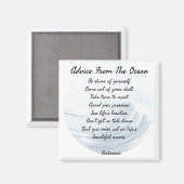 アドバイスから海 マグネット (正面/裏面)