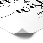 アドバイスとウィス結婚ズのサイン8x10 ポスター (角)