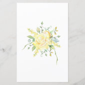 アドバイスとウィズエレガントイエローフローラLGBTQ (裏面)