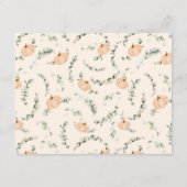 アドバイスとウィズリトルカボキンベビーシャワー エンクロージャーカード (裏面)