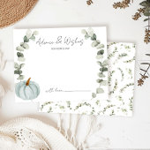 アドバイスとウィズリトルカボキンベビーシャワー エンクロージャーカード