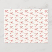 アドバイスとウィッシュ フラワーマーケット ブライダルシャワー カード (裏面)