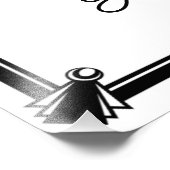 アドバイスとウェルズ卒業式パーティーのサイン フォトプリント            (角)