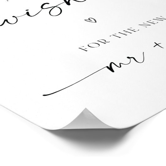 アドバイスとミスターへの願いミセス結婚ズ ポスター (角)