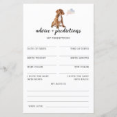 アドバイスと予測ピットブル赤ちゃんシャワーゲーム (正面)