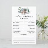 アドバイスと予測Winter Baby Shower Game (スタンド正面)