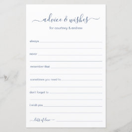 アドバイスと希望