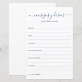 アドバイスと願スペインのい (正面/裏面)