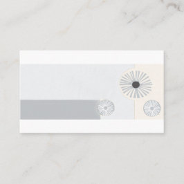 アドバイスのミニマルなモダンなプロフェッショナルの抽象芸術 名刺