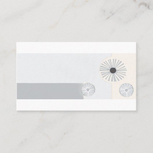 アドバイスのミニマルなモダンなプロフェッショナルの抽象芸術 名刺 (正面)