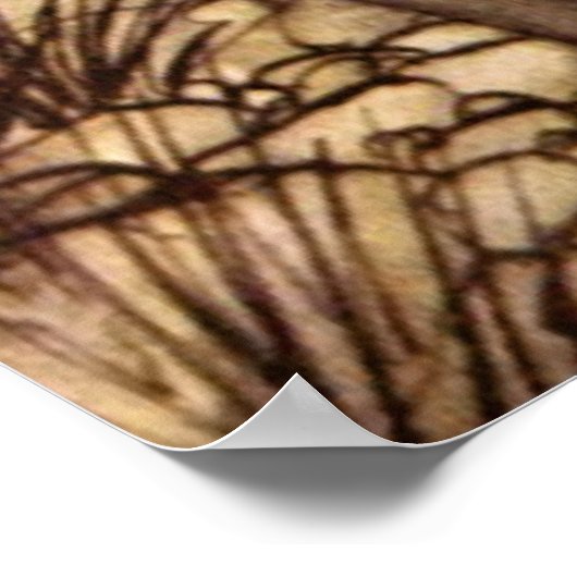 「アドバイスの毛虫だ！ ポスター (角)