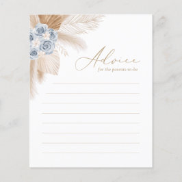 アドバイスの親のためのボホパンパスグラスベビーシャワー