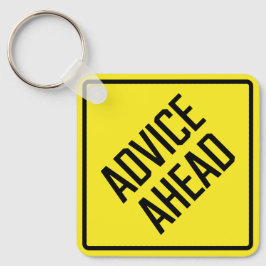 アドバイスアワードメタルスクエアキーチェーン キーホルダー