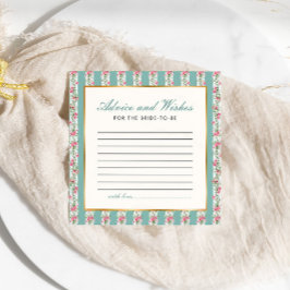 アドバイスウィズラブシャックフィッシャーブライダルシャワー エンクロージャーカード