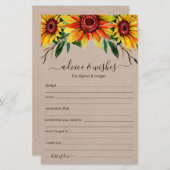 アドバイスウィズ素朴サンフラワーLGBTQ結婚ズ (正面/裏面)