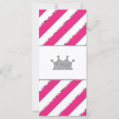 アドバイスカードお母さんへベビーシャワーシルバーフェイク用 (裏面)