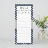 アドバイスカードお母さん行くウッドランド赤ちゃんシャワー (スタンド正面)