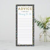 アドバイスカードお母さんTo-Be, Baby Shower, 25パック (スタンド正面)