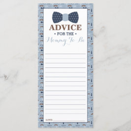 アドバイスカードのママとbe，小さな男の赤ちゃんシャワー