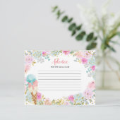 アドバイスカードパステルバニラアイスクリームフローラ エンクロージャーカード (スタンド正面)