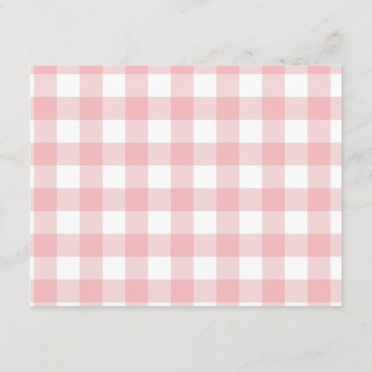 アドバイスカードピンクアイスクリームブライダルシャワー エンクロージャーカード (裏面)