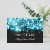 アドバイスカードブライダルシャワータきらめくーク 招待状 (スタンド正面)