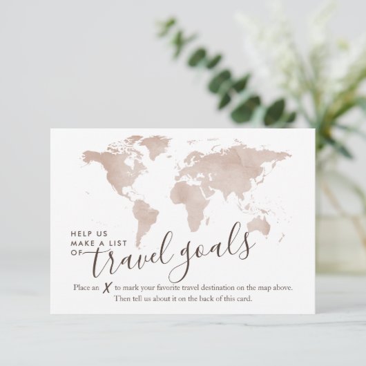 アドバイスカード旅行休暇アイディアの提案 (スタンド正面)