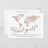 アドバイスカード旅行休暇アイディアの提案 (正面/裏面)