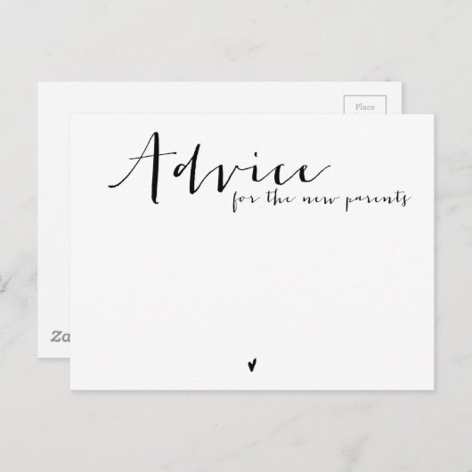 アドバイスカード (正面/裏面)