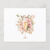 アドバイスカード | ブランチ&バブリーブライダルシャワー チラシ (裏面)