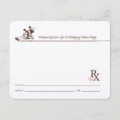 アドバイスカードRxドクタープレシフィケーションゲストブック アドバイスカード (正面)