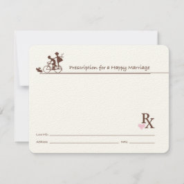 アドバイスカードRxドクタープレシフィケーションゲストブック アドバイスカード