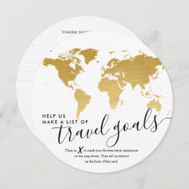 アドバイスカーユニークドゲストブック旅行アイディアカード カード