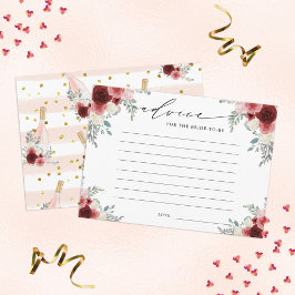 アドバイスザブライドザシャンパーニュフローラ エンクロージャーカード