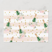 アドバイスザブライドザシャンパーニュフローラ エンクロージャーカード (裏面)