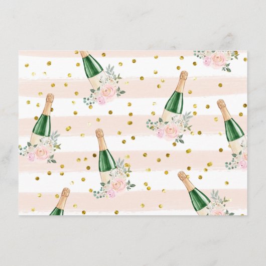 アドバイスザブライドザシャンパーニュフローラ エンクロージャーカード (裏面)