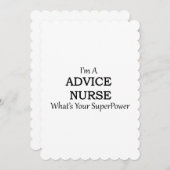 アドバイスナース (正面/裏面)