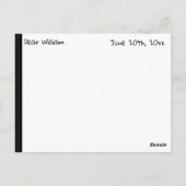 アドバイスパーティーおもしろい ポストカード (裏面)