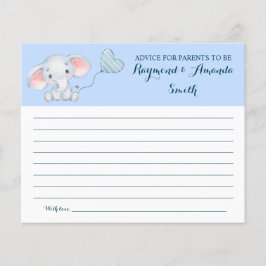 アドバイスママ&パパベビーシャワーカード チラシ