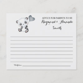 アドバイスママ&パパベビーシャワーカード チラシ