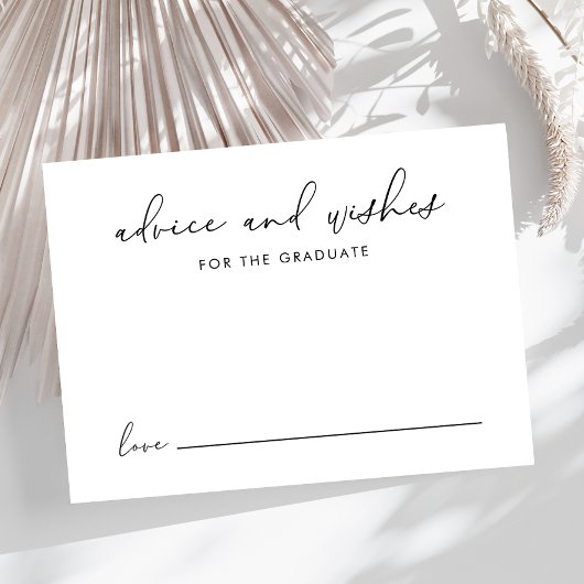 アドバイス卒業希望 エンクロージャーカード