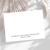 アドバイス卒業希望 エンクロージャーカード