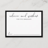 アドバイス卒業希望 エンクロージャーカード (正面)