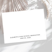 アドバイス及び卒業の希望 エンクロージャーカード