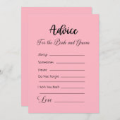 アドバイス新郎新婦さくらんぼ花 招待状 (正面/裏面)