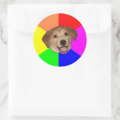 アドバイス犬 ラウンドシール (バッグ)