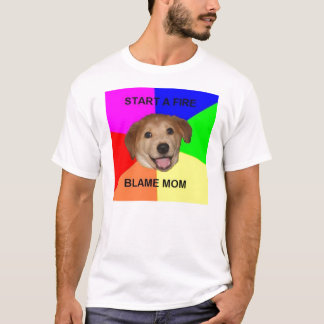 アドバイス犬 Tシャツ