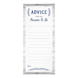 アドバイス用ベビーシャワー ラックカード